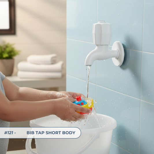 Bib Tap (Short Body) - By Prayag