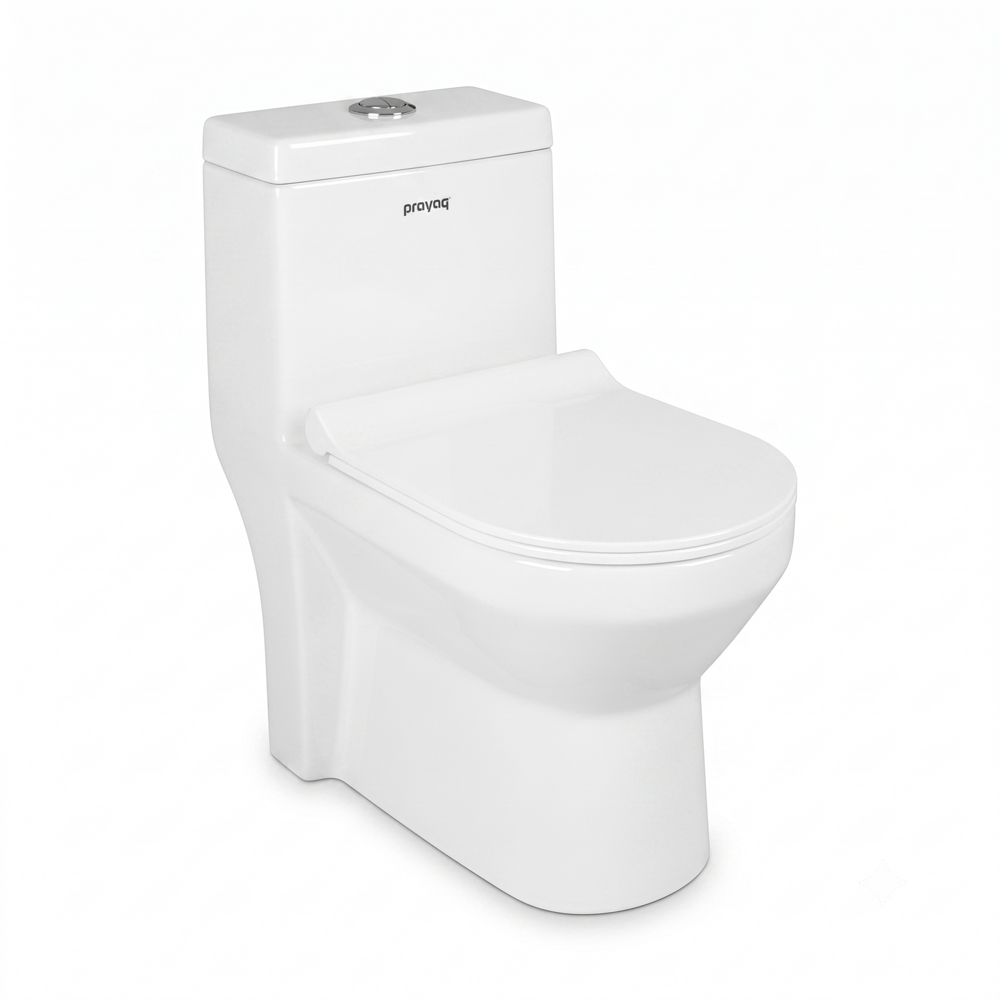 Marco One-Piece Western Commode with Flushing Kit - Prayag