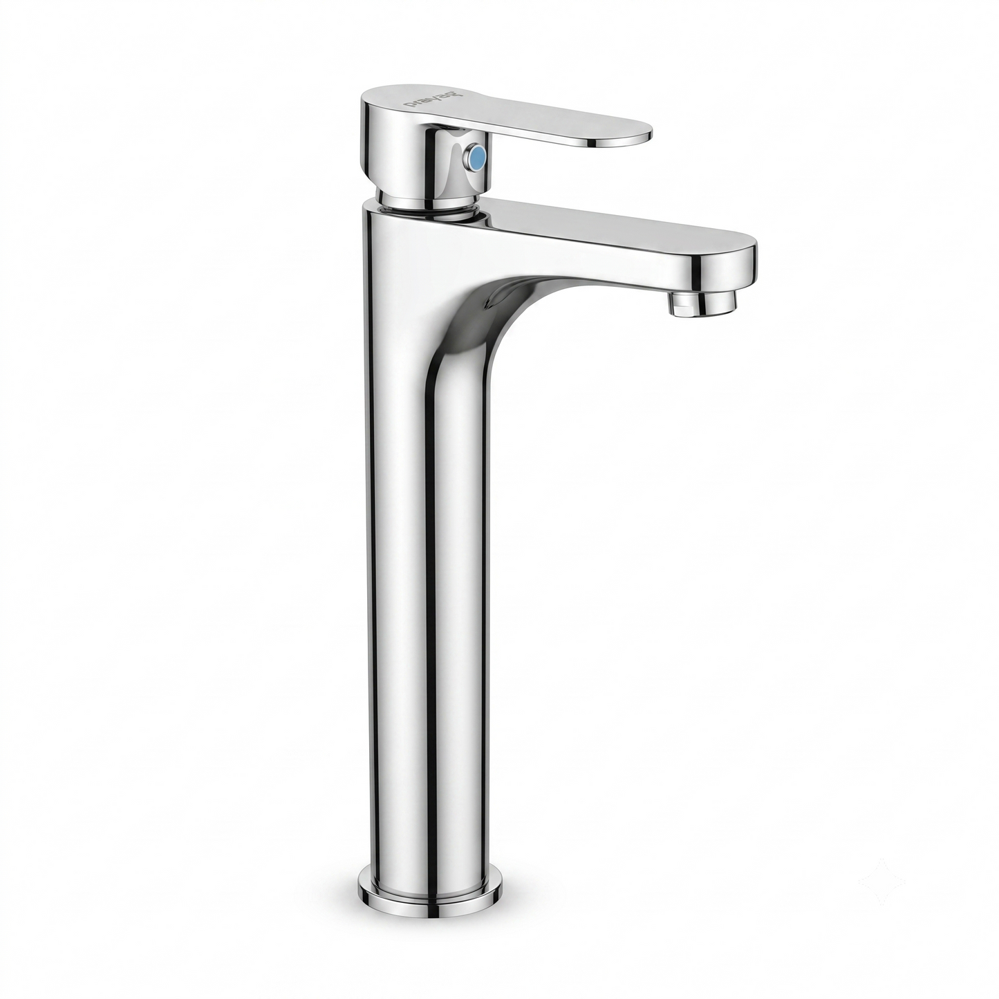 Single Lever Basin Mixer Table Mount (Tall Body) Brass - By Prayag