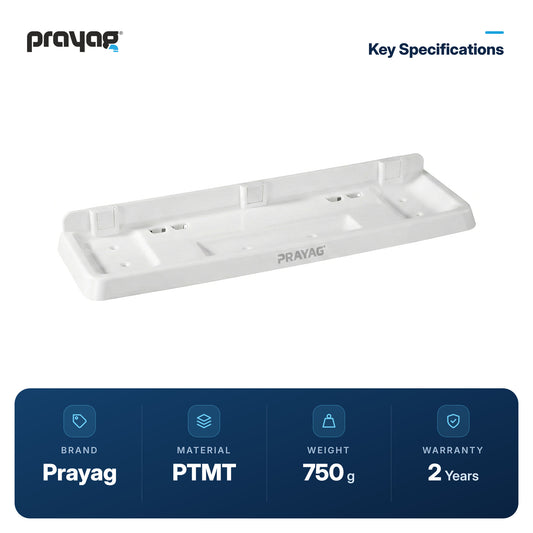 Smart Shelf 450mm (18 inch) - Prayag key specifications: PTMT, 750 g, 2-year warranty