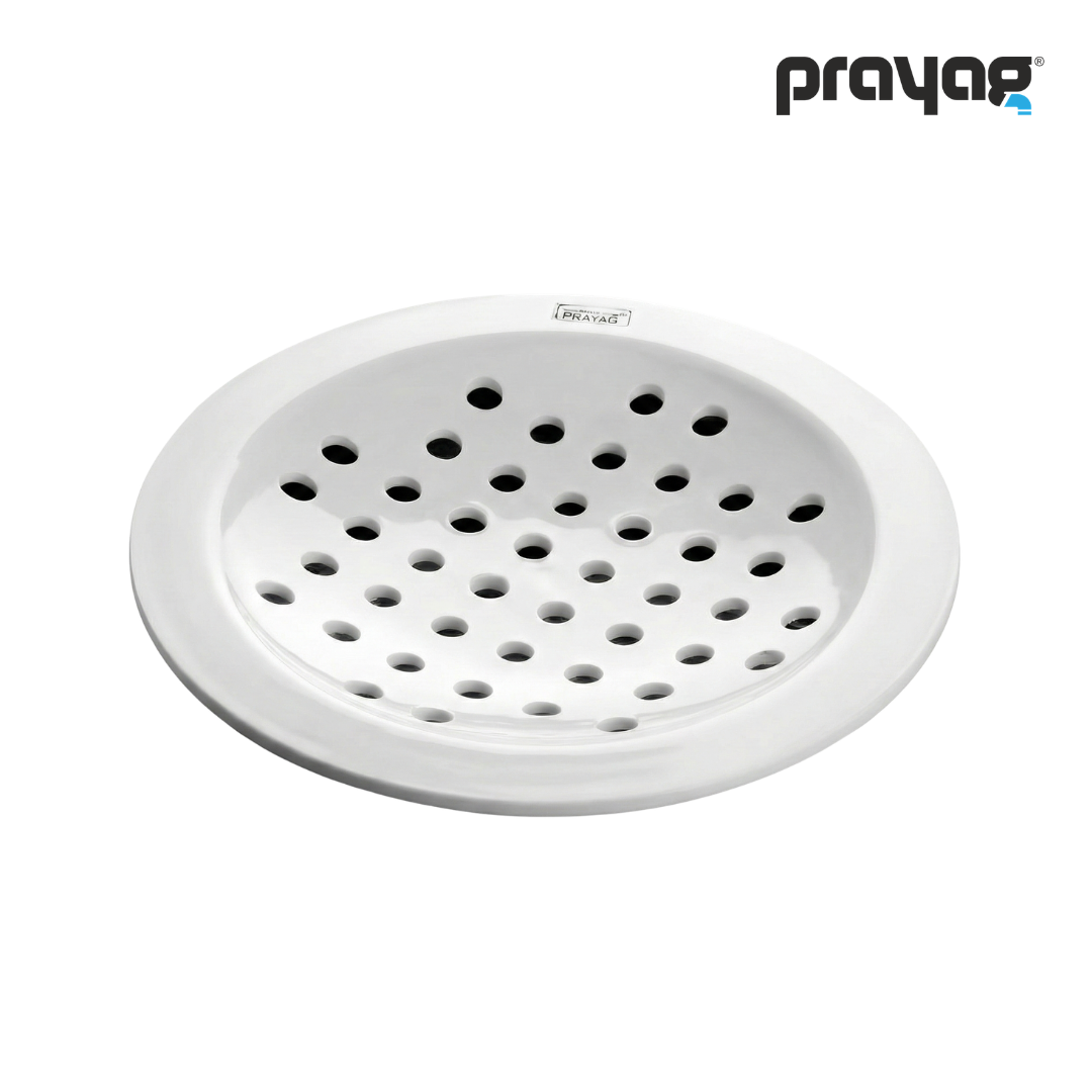 Round Flor Trap Jali Drain 110mm - By Prayag