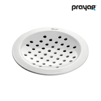 Round Flor Trap Jali Drain 110mm - By Prayag
