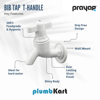 Bib Tap  T-Handle - By Prayag