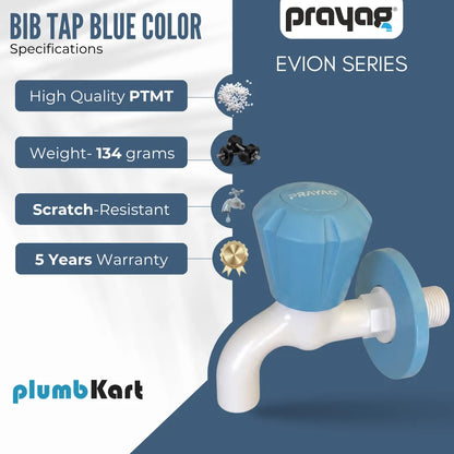 Bib Tap Blue Color - By Prayag