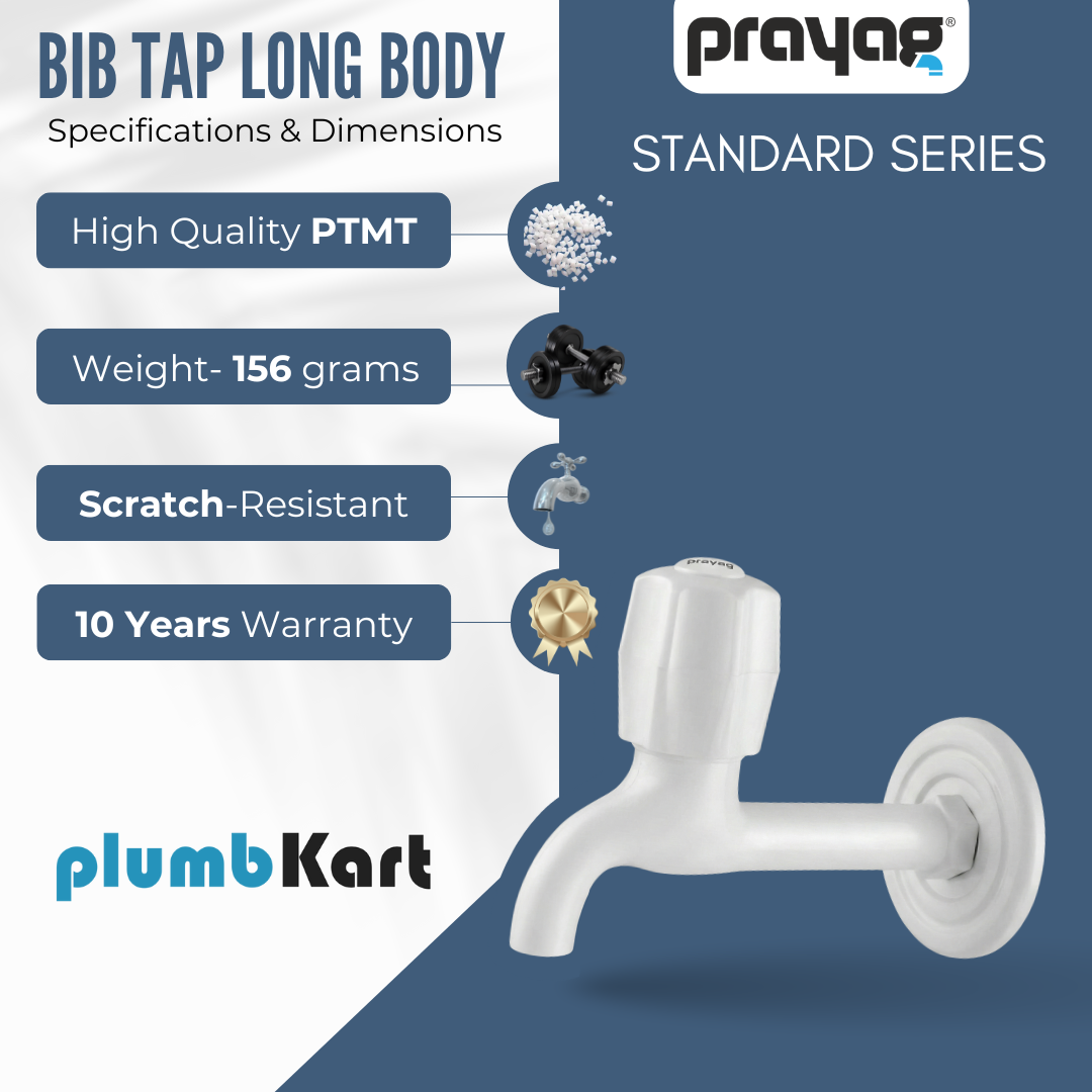 Long Body Bib Tap - By Prayag
