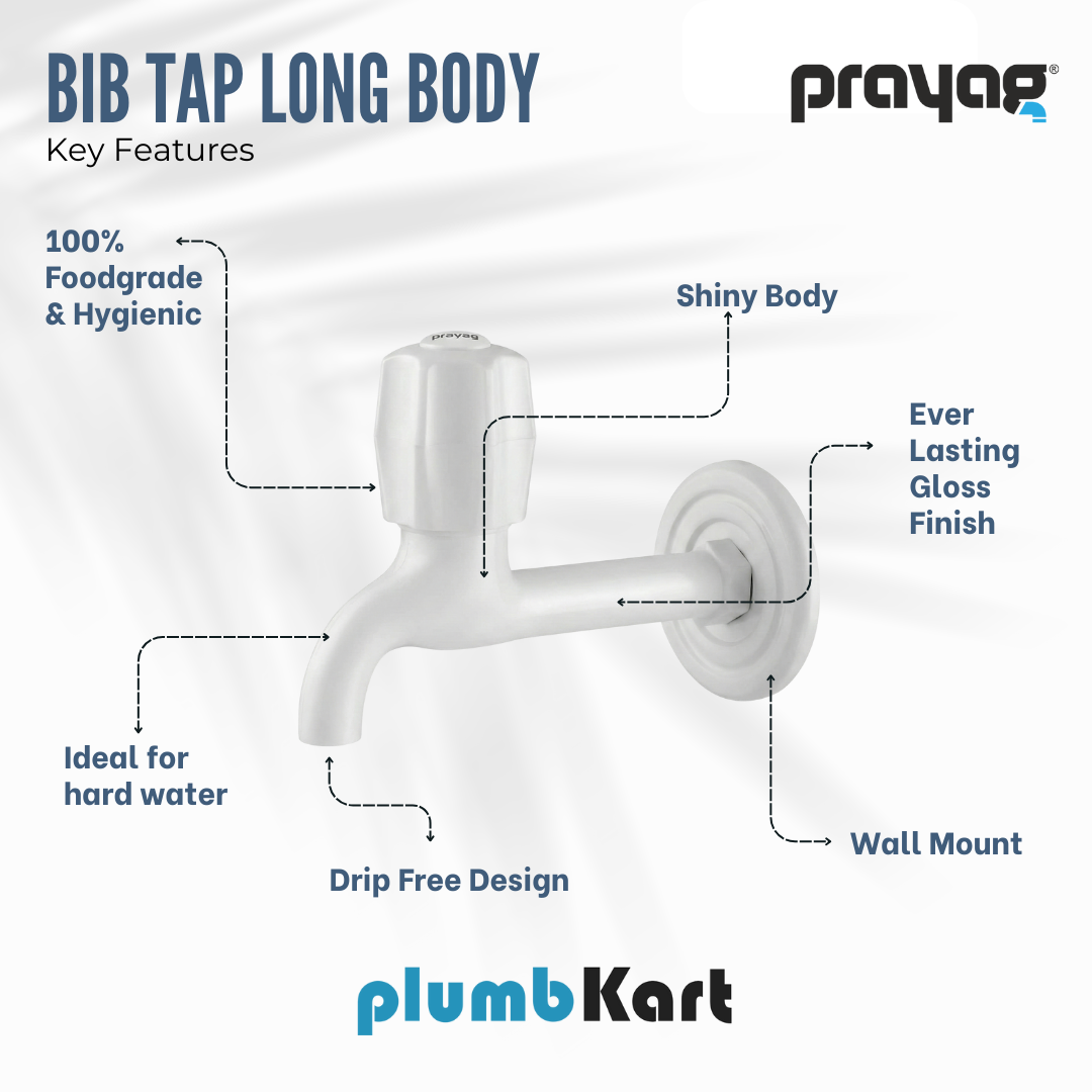 Long Body Bib Tap - By Prayag