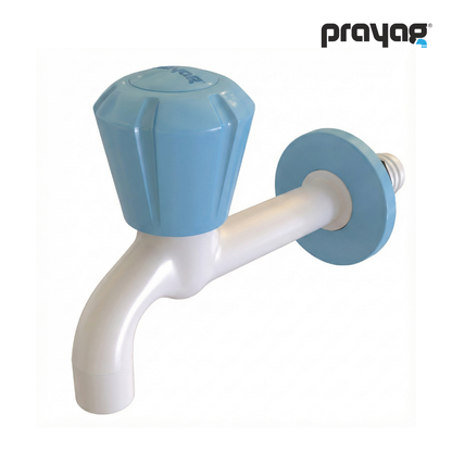 Long Body Bib Tap Foam Flow Blue Color - By Prayag