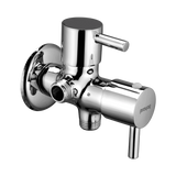 Two Way Bib Tap Foam Flow (Double Handle) Brass - By Prayag