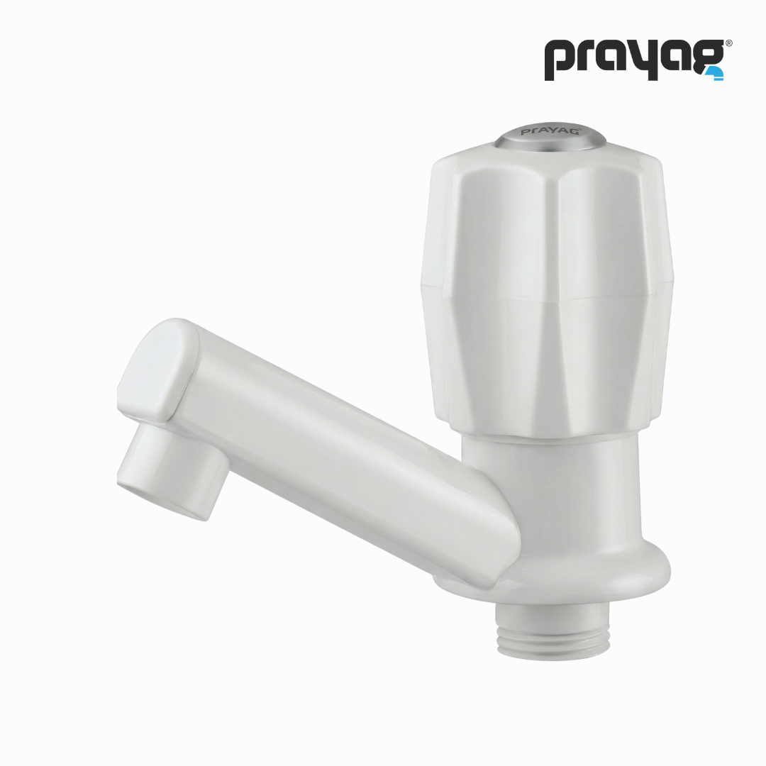 Wash Basin Pillar Tap (Short Height) - By Prayag