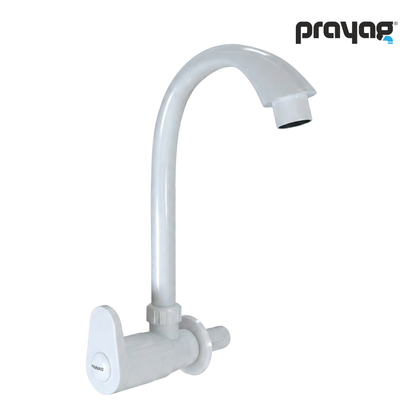 Sink Tap for Kitchen Wall Mount Foam Flow (Swing Tap)  - By Prayag