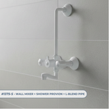Wall Mixer with L Bend Pipe (Foam Flow) (Hot & Cold) - By Prayag