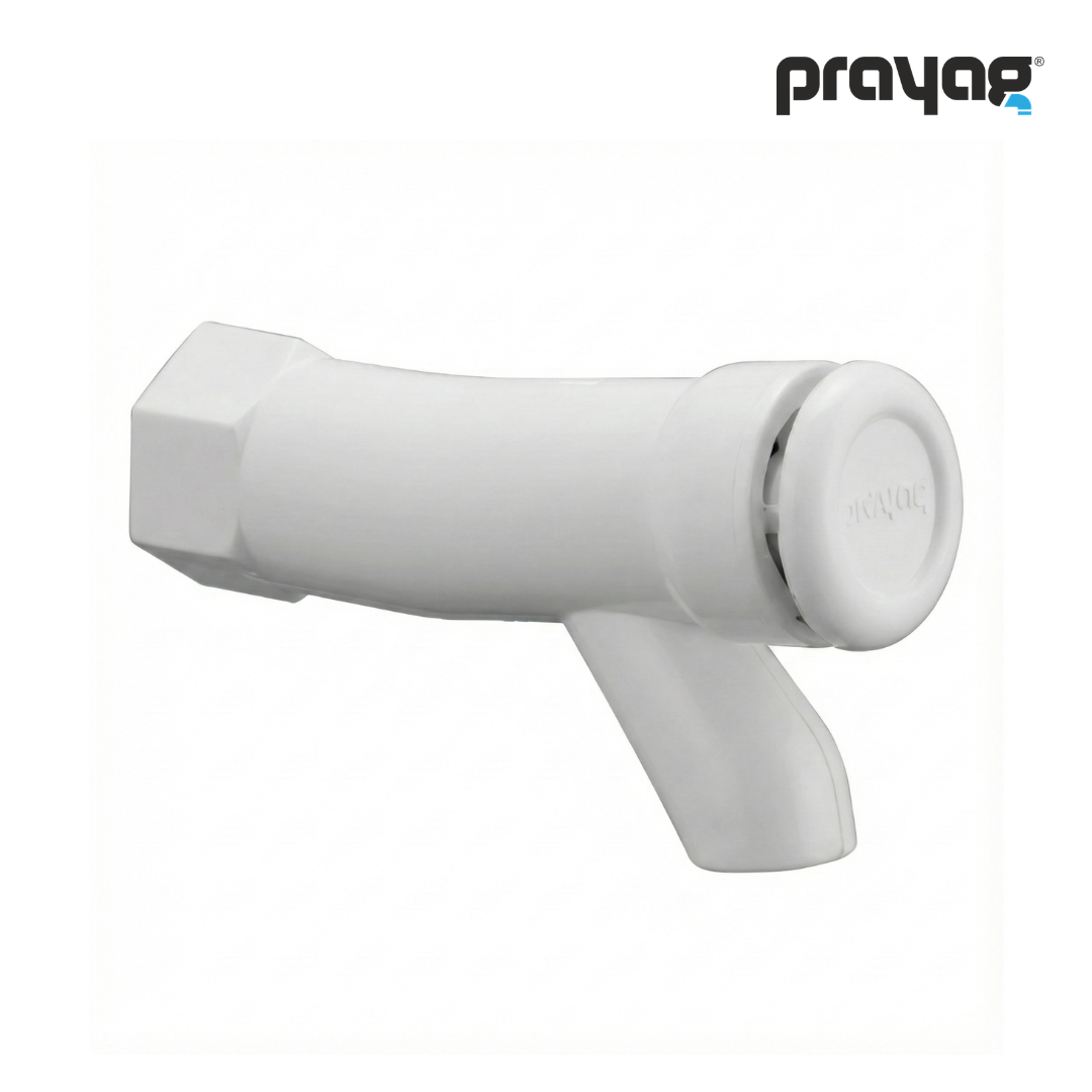 Push Tap With Spour 15mm - By Prayag