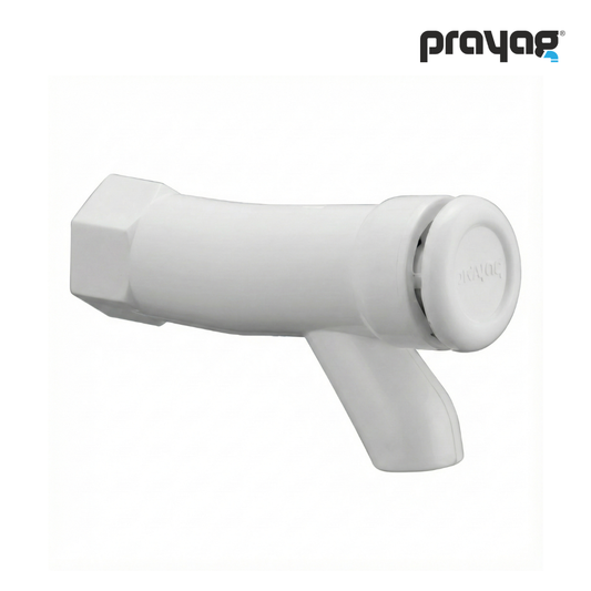 Push Tap With Spour 15mm - By Prayag
