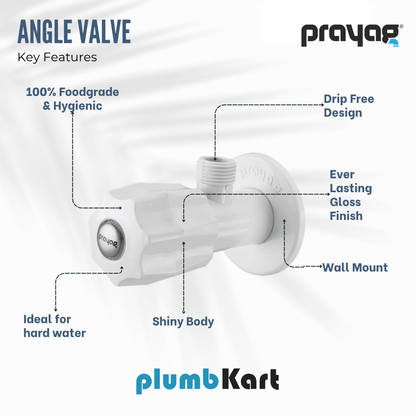 Angle Valve - By Prayag