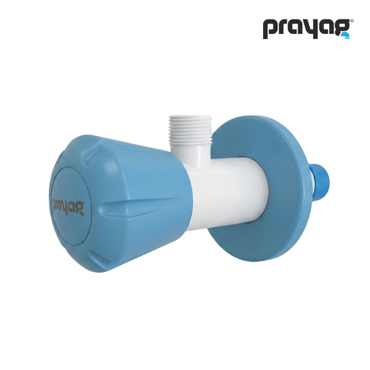 Angle Valve Blue Color - By Prayag