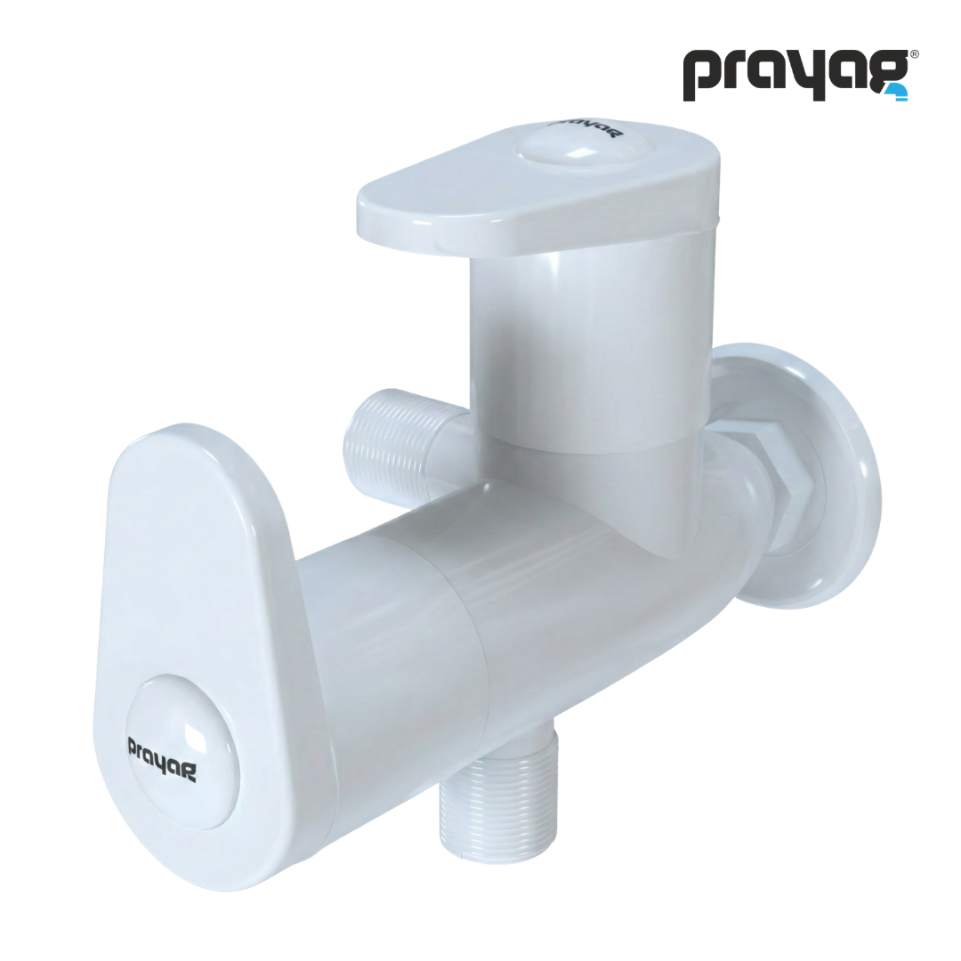 Two Way Angle Valve (Double Handle)  - By Prayag