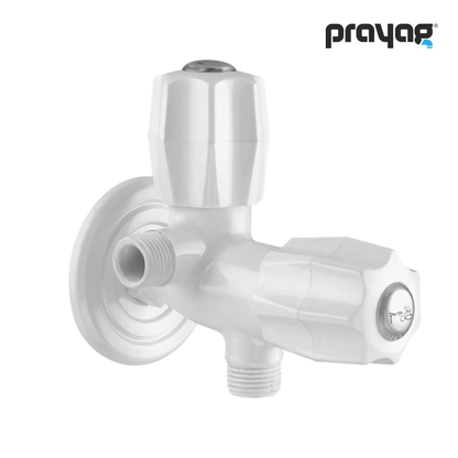 Two Way Angle Valve (Double Handle) - By Prayag