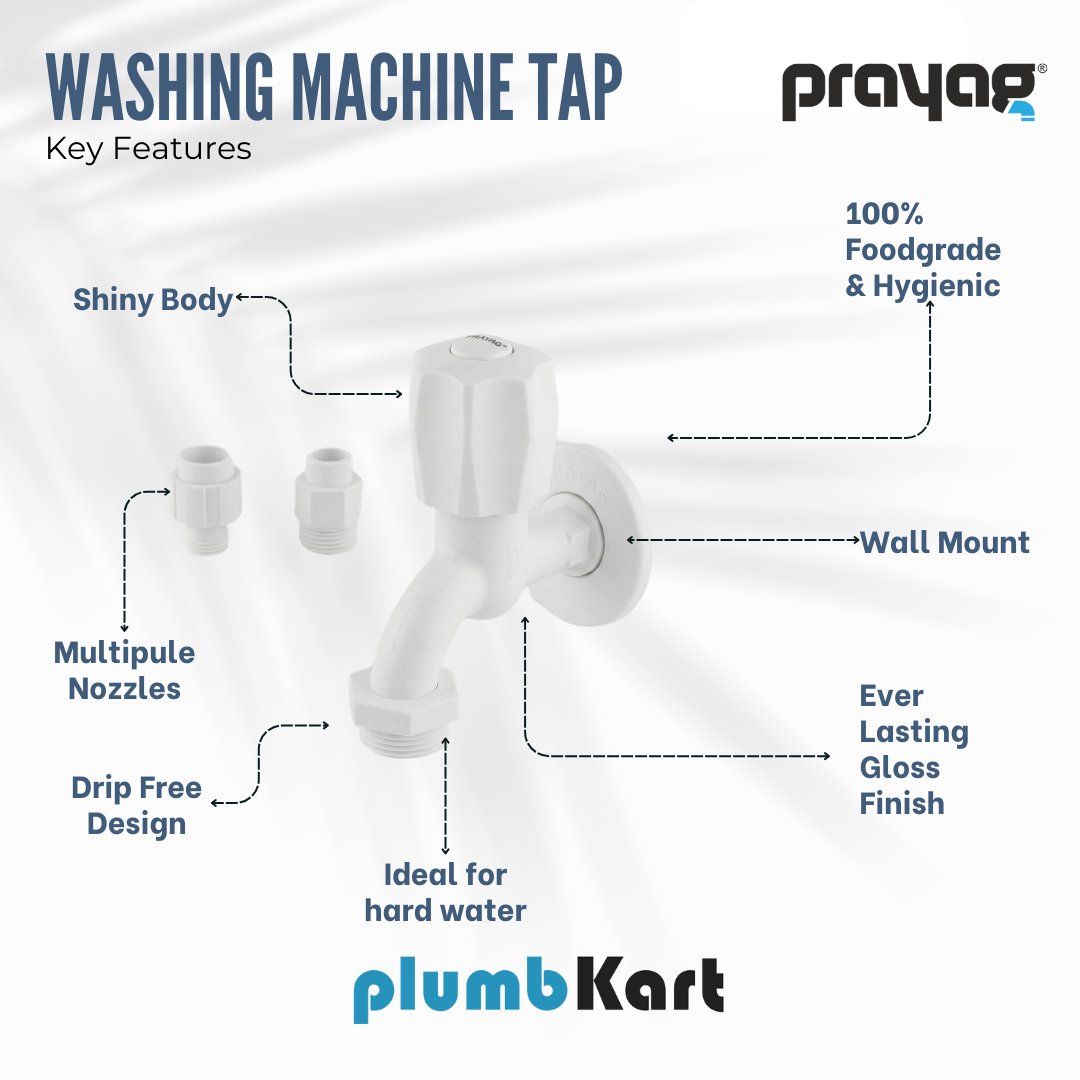 Washing Machine Tap - By Prayag
