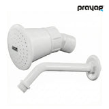 Overhead Shower 15mm + Shower Arm 225mm - By Prayag