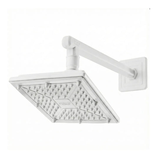 Overhead Shower 150mm x 150mm + Shower Arm 300mm - By Prayag