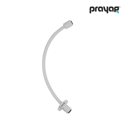 24 inch Connection/Led Pipe with Nut, Collar Bush & Spanner (Pack of 2 Pcs) - By Prayag