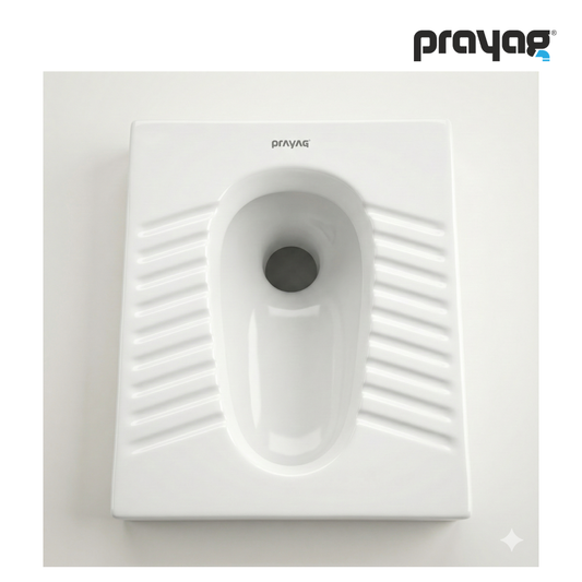 Prayag Eco Orissa Pan 23" (Indian Toilet Pan)