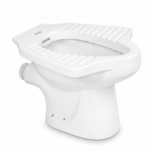 Astra Anglo Indian Toilet Pan (S-Trap) - Prayag