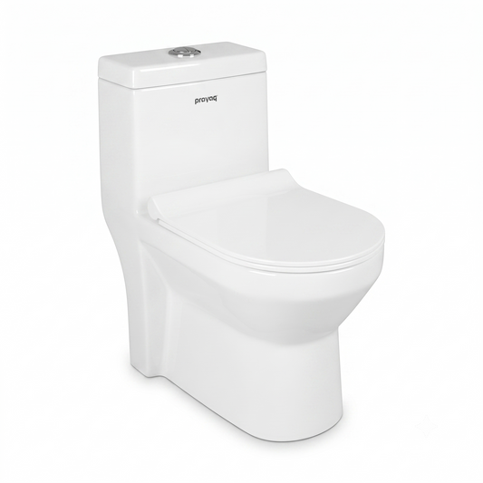 Marco One-Piece Western Commode with Flushing Kit - Prayag