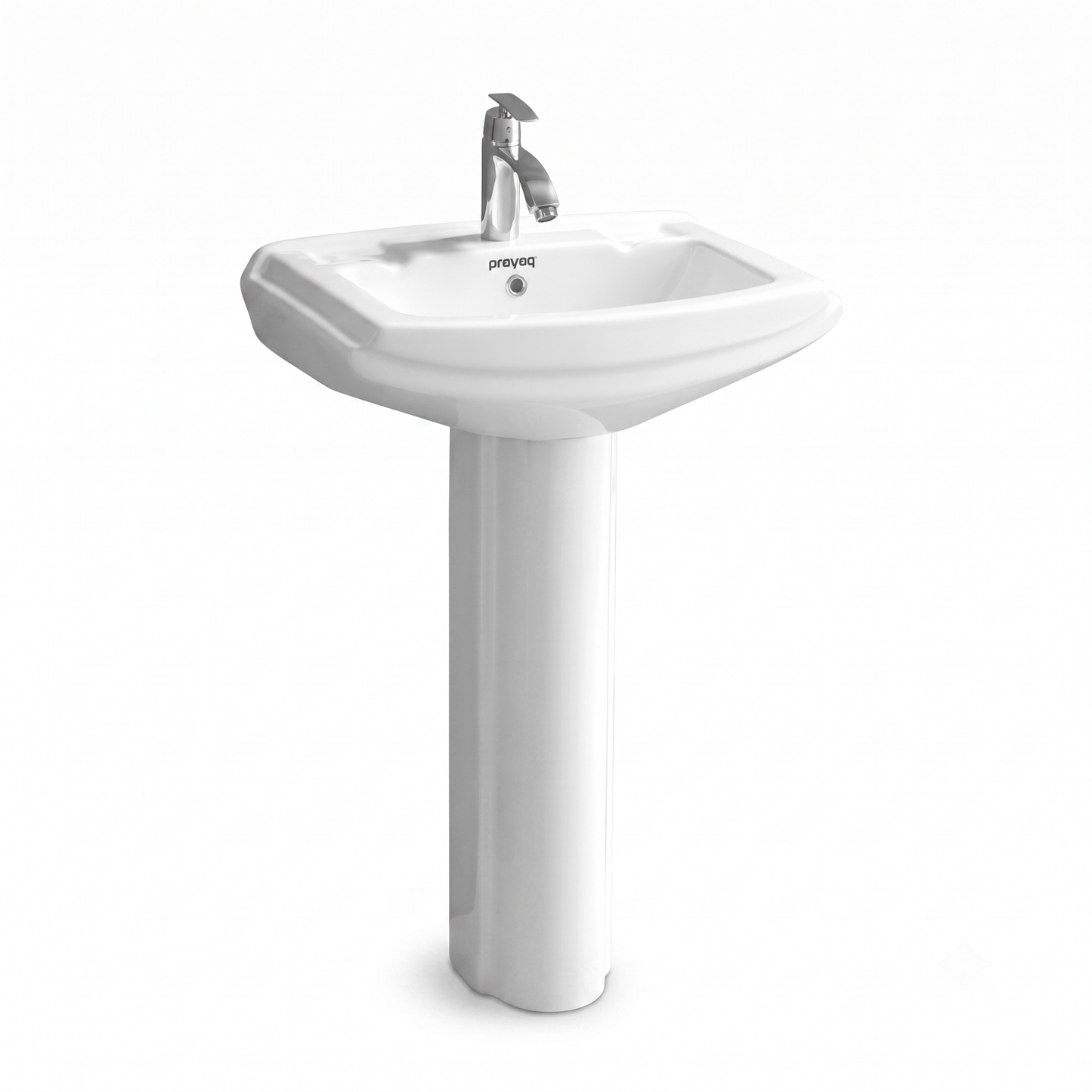 Daisy Wash Basin with Pedestal - Prayag