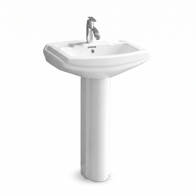 Daisy Wash Basin with Pedestal - Prayag
