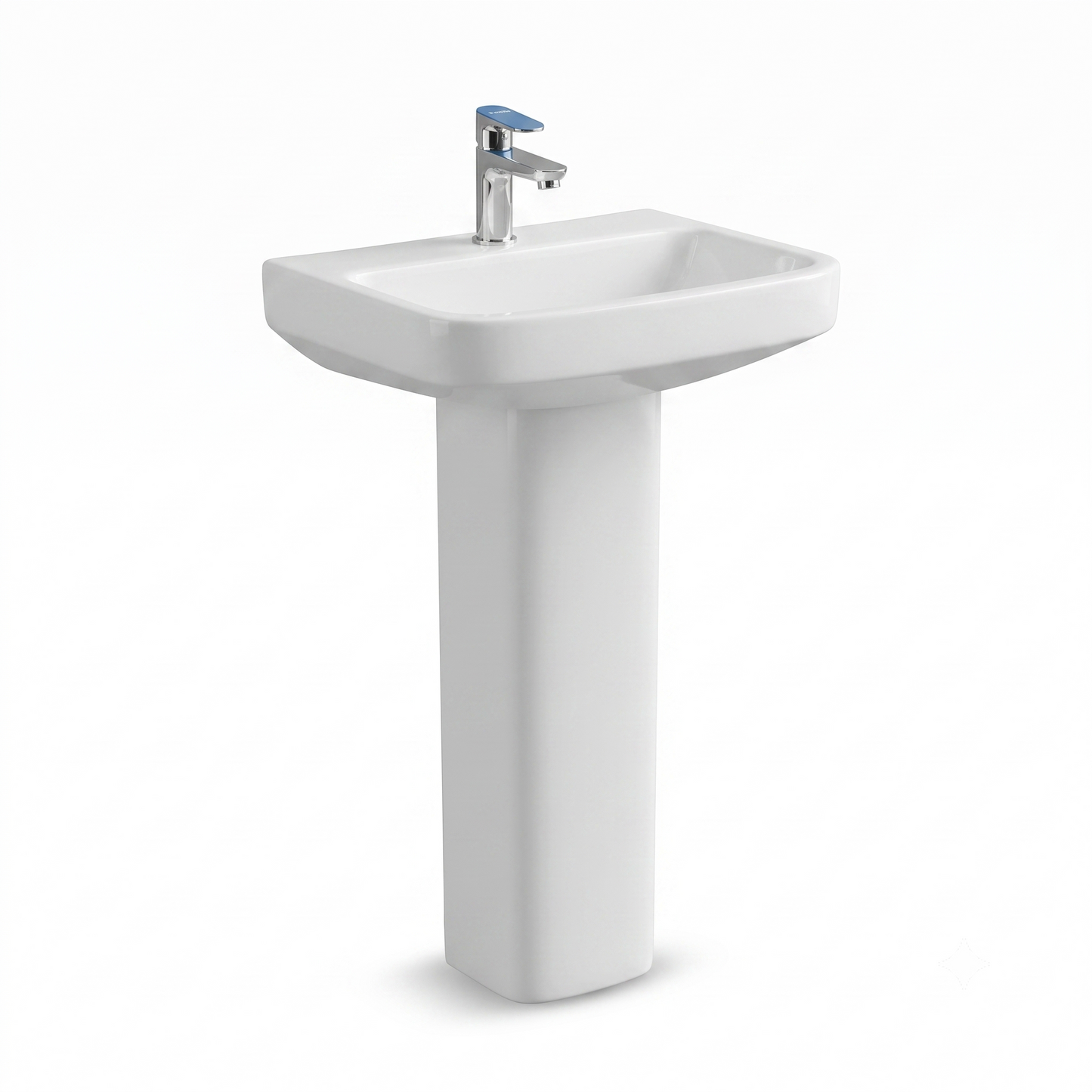 Lumina Wash Basin with Pedestal - Prayag