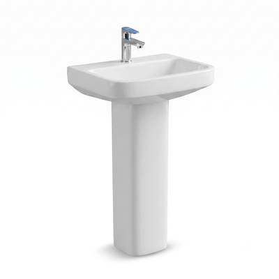 Lumina Wash Basin with Pedestal - Prayag