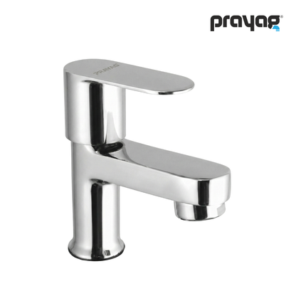 Wash Basin Pillar Tap (Short Height) Brass - By Prayag