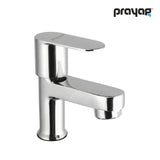 Wash Basin Pillar Tap (Short Height) Brass - By Prayag