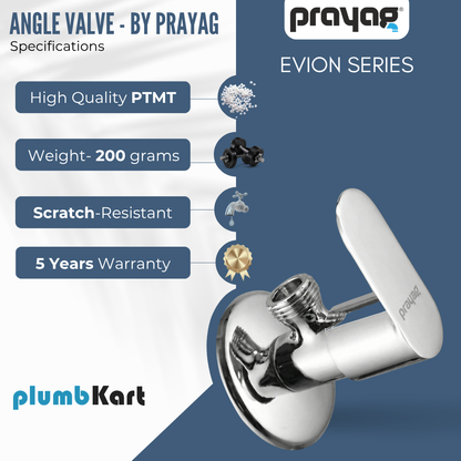 Angle Valve Brass - By Prayag