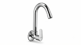 Sink Tap for Kitchen Wall Mount Foam Flow (Swing Tap) Brass - By Prayag