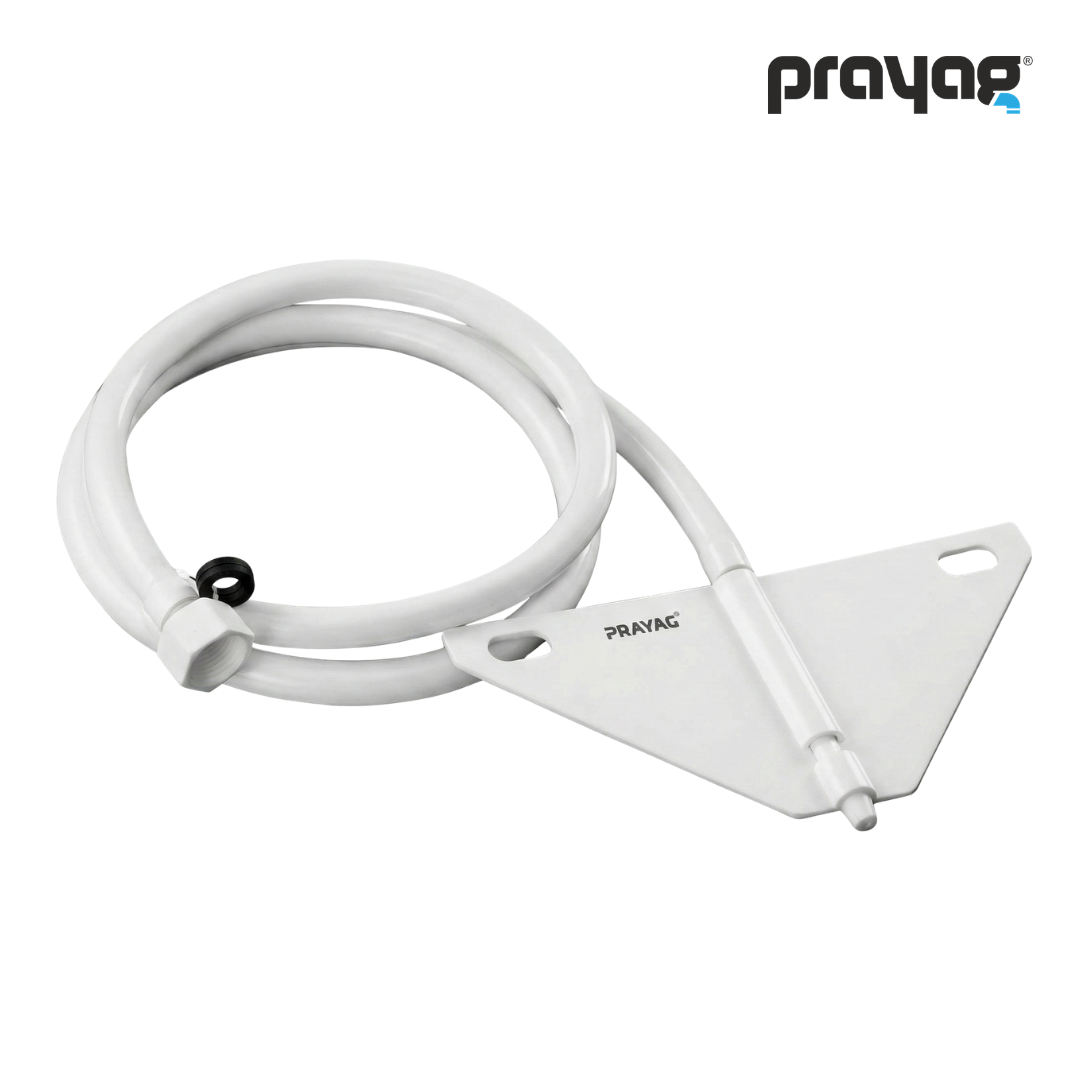 Jet Spray for Commode with Tube (1.5mtr) - By Prayag