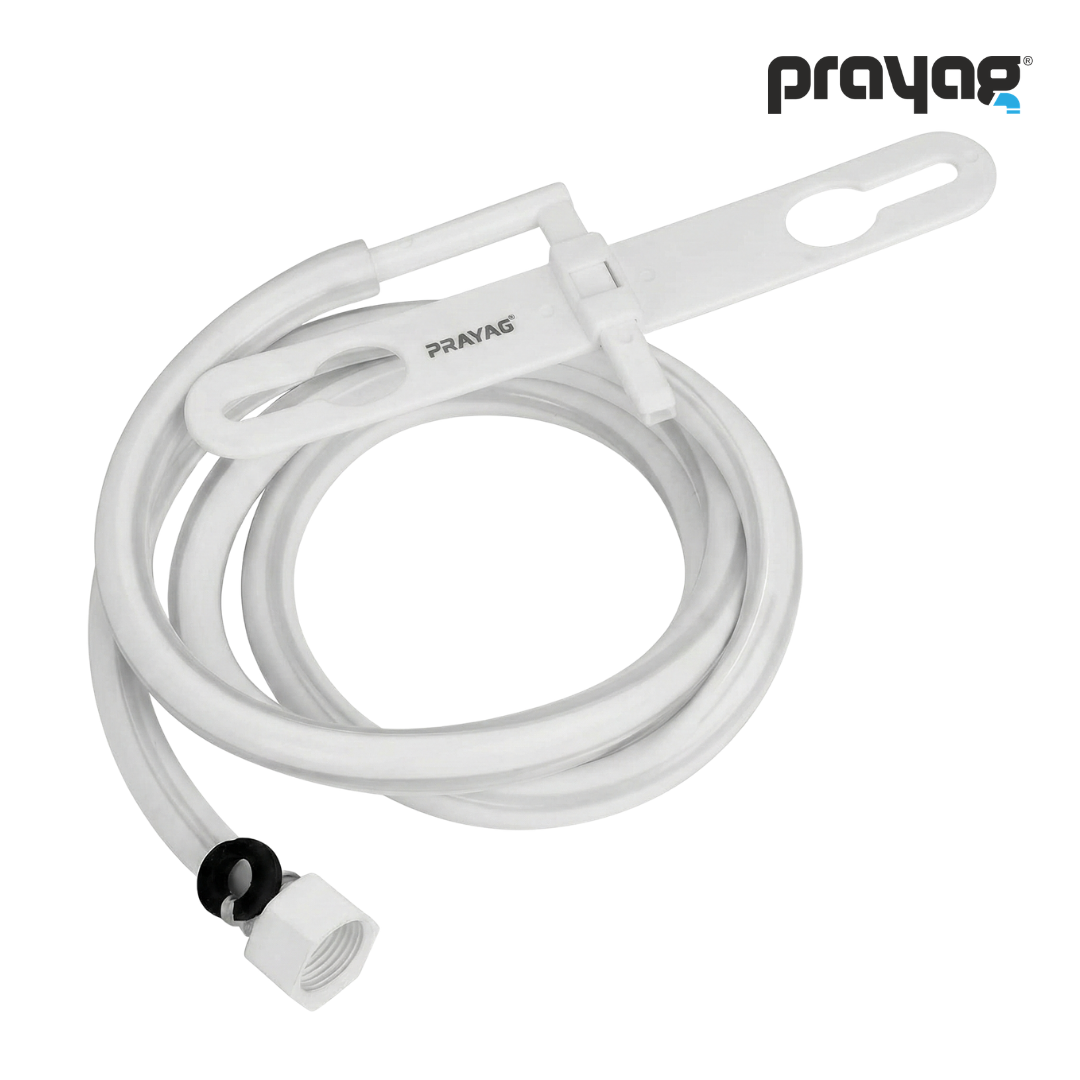 Jet Spray for Commode with Tube (1.5mtr) L-Type - By Prayag
