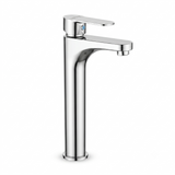 Single Lever Basin Mixer Table Mount (Tall Body) Brass - By Prayag