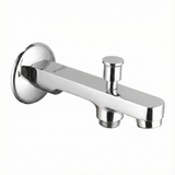 Bath Tub Spout Provision for Hand Shower with Flange Brass (Only Spout) - By Prayag