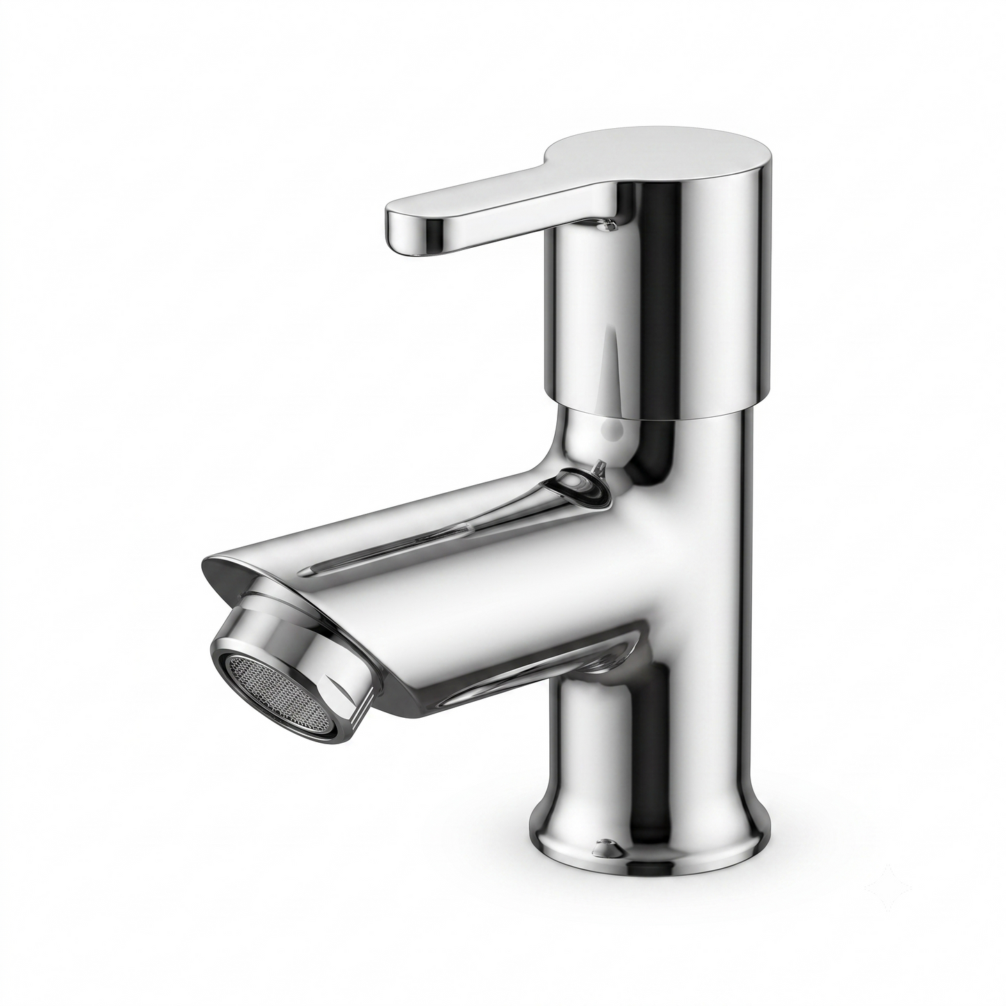 Wash Basin Pillar Tap (Short Height) Brass - By Prayag