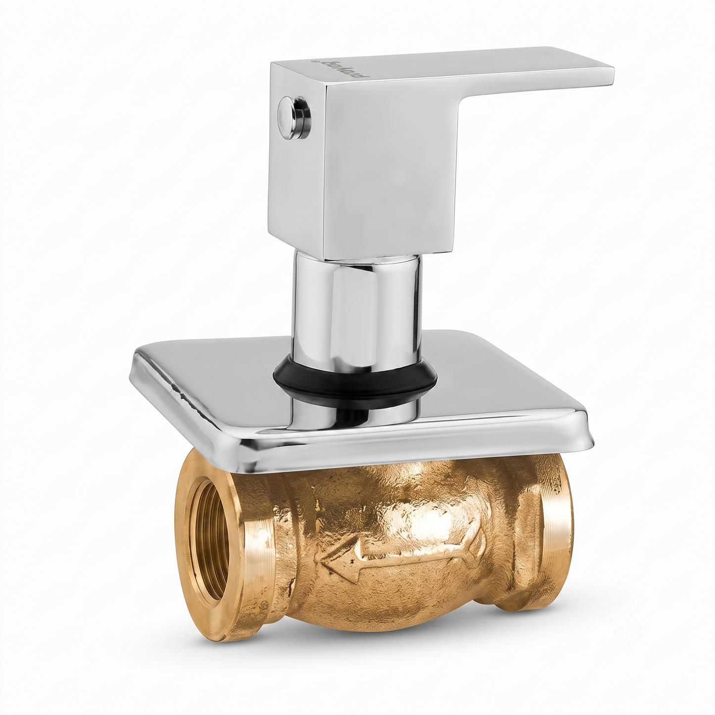Concealed Stop Cock 15mm Brass - By Prayag
