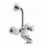 Wall Mixer 3 in 1 with Provision for Hand Shower & Head Shower Brass (Foam Flow) (Hot & Cold) - By Prayag