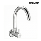 Sink Tap for Kitchen Wall Mount Foam Flow (Swing Tap) Brass - By Prayag