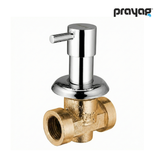 Prayag Flush Cock 25mm Half Turn Evian