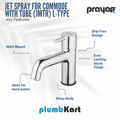 Wash Basin Pillar Tap (Short Height) Brass - By Prayag