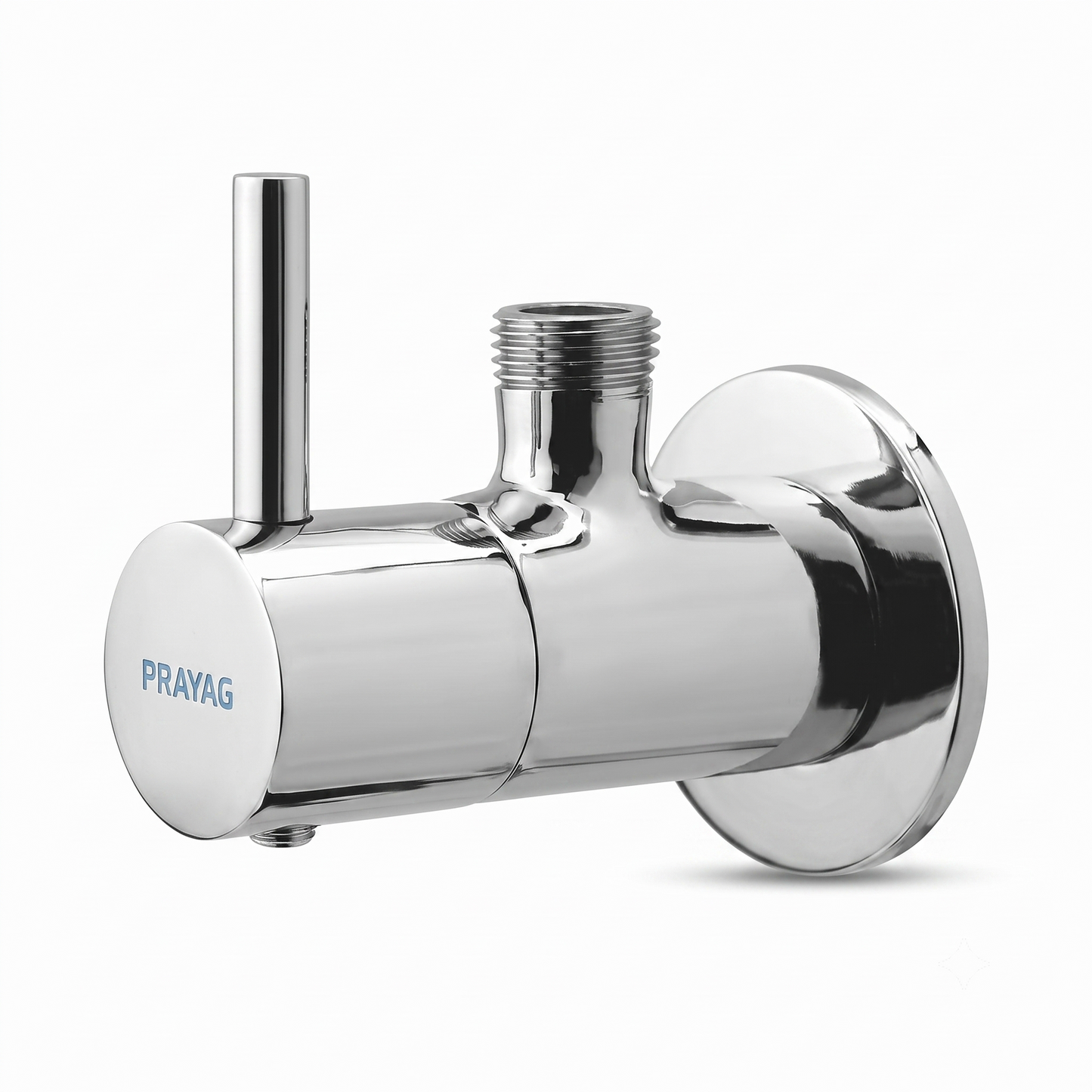 Angular Stop Tap With Wall Flange Brass - By Prayag
