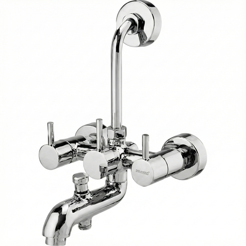 Prayag 3-in-1 Wall Mixer with Wall Flange Laguna