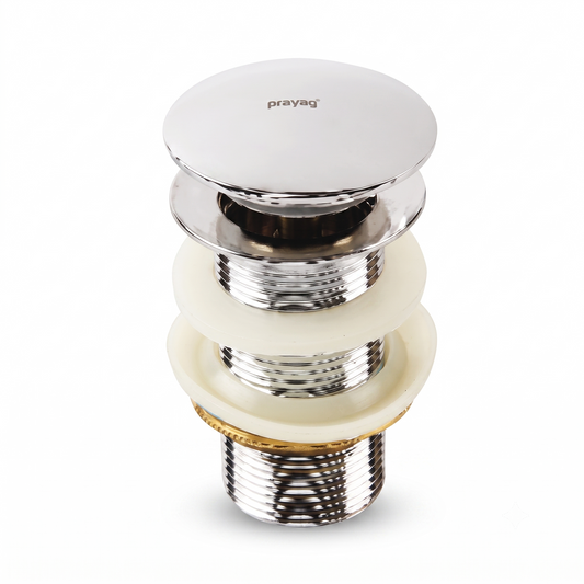 Brass Waste Coupling Pop Up 32mm (F/T) Brass - By Prayag