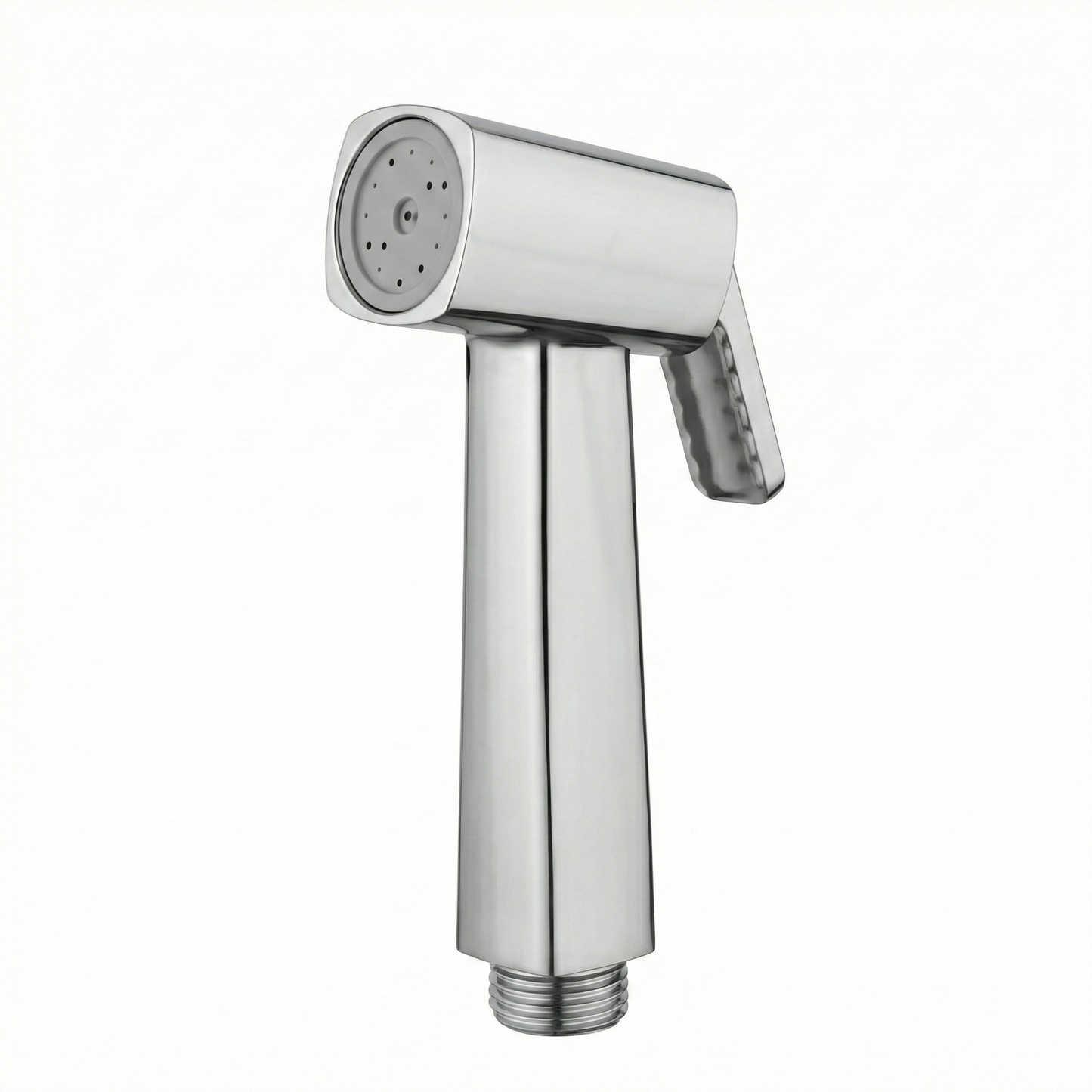 Chrome Plated ABS Health Faucet with 1 Mtr. SS Tube & Hook in Blister Packing Brass - By Prayag
